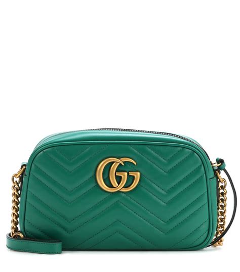 small green Gucci handbag